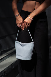 Dusty Blue Vancouver Bucket Bag