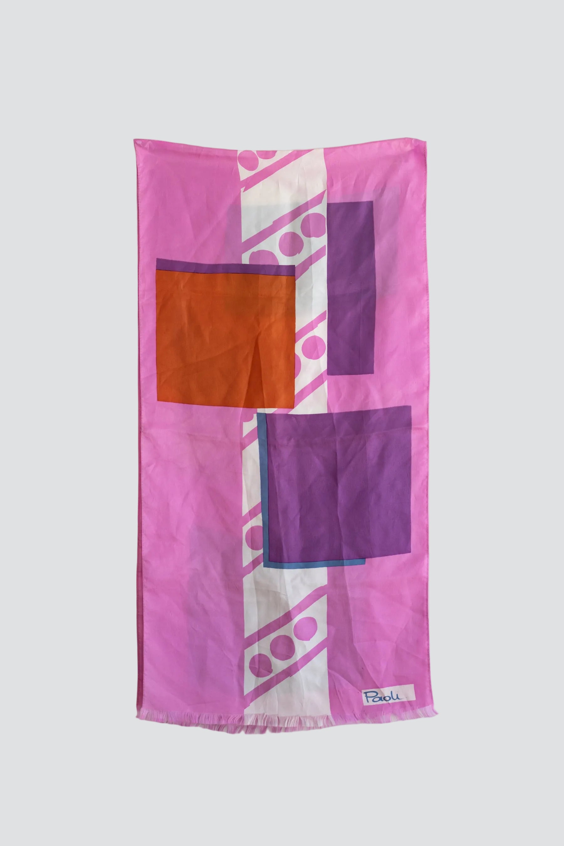 Pink Paoli Scarf