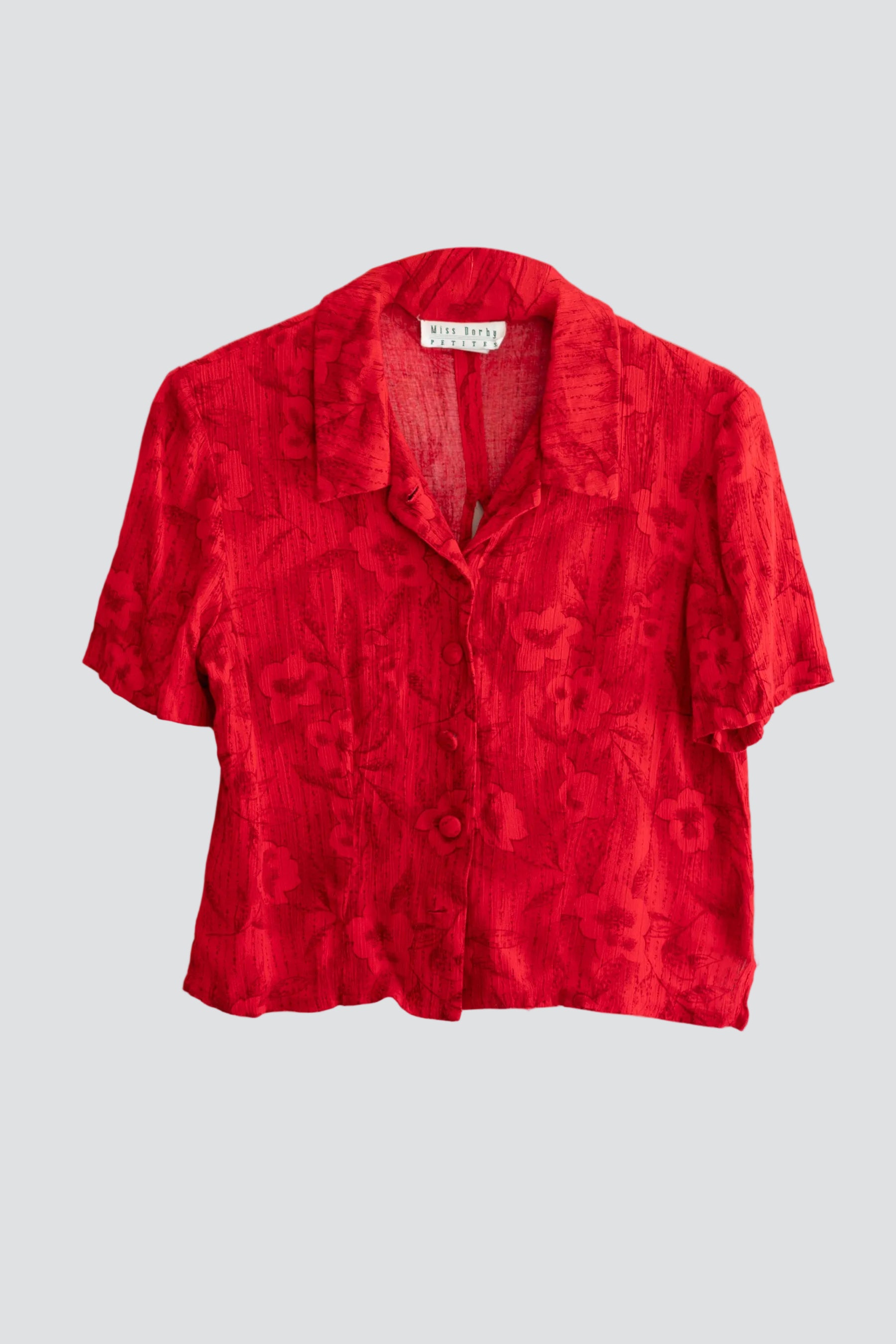 Red Miss Dorby Top