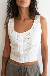 White Ever Cotton Blouse