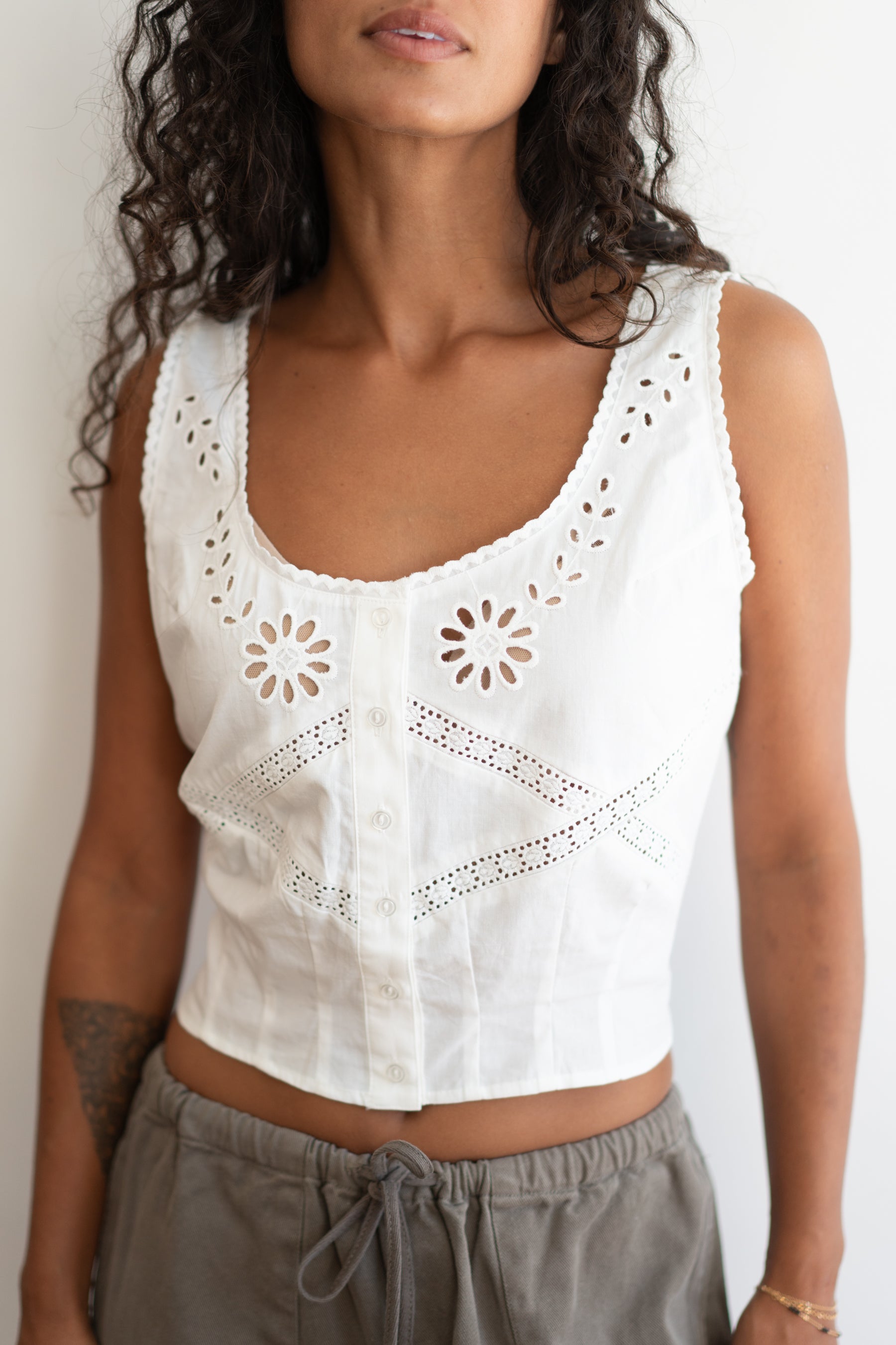 White Ever Cotton Blouse