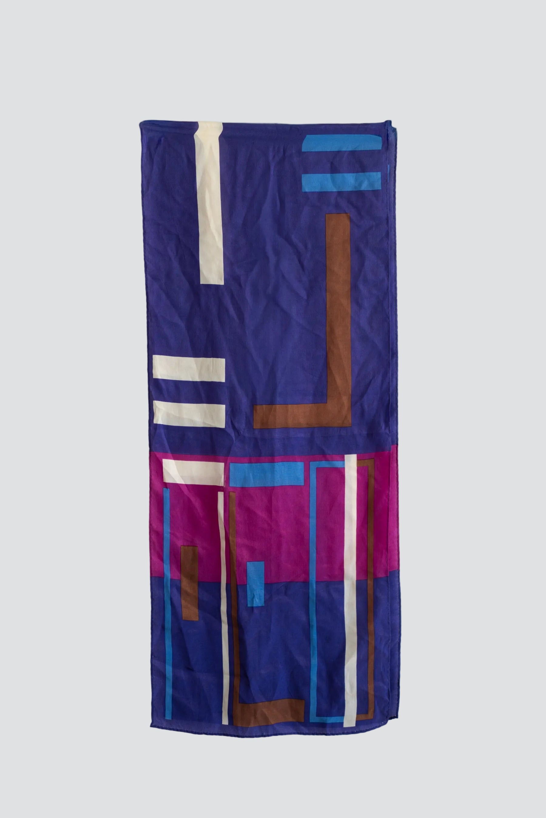 Purple Modern Scarf