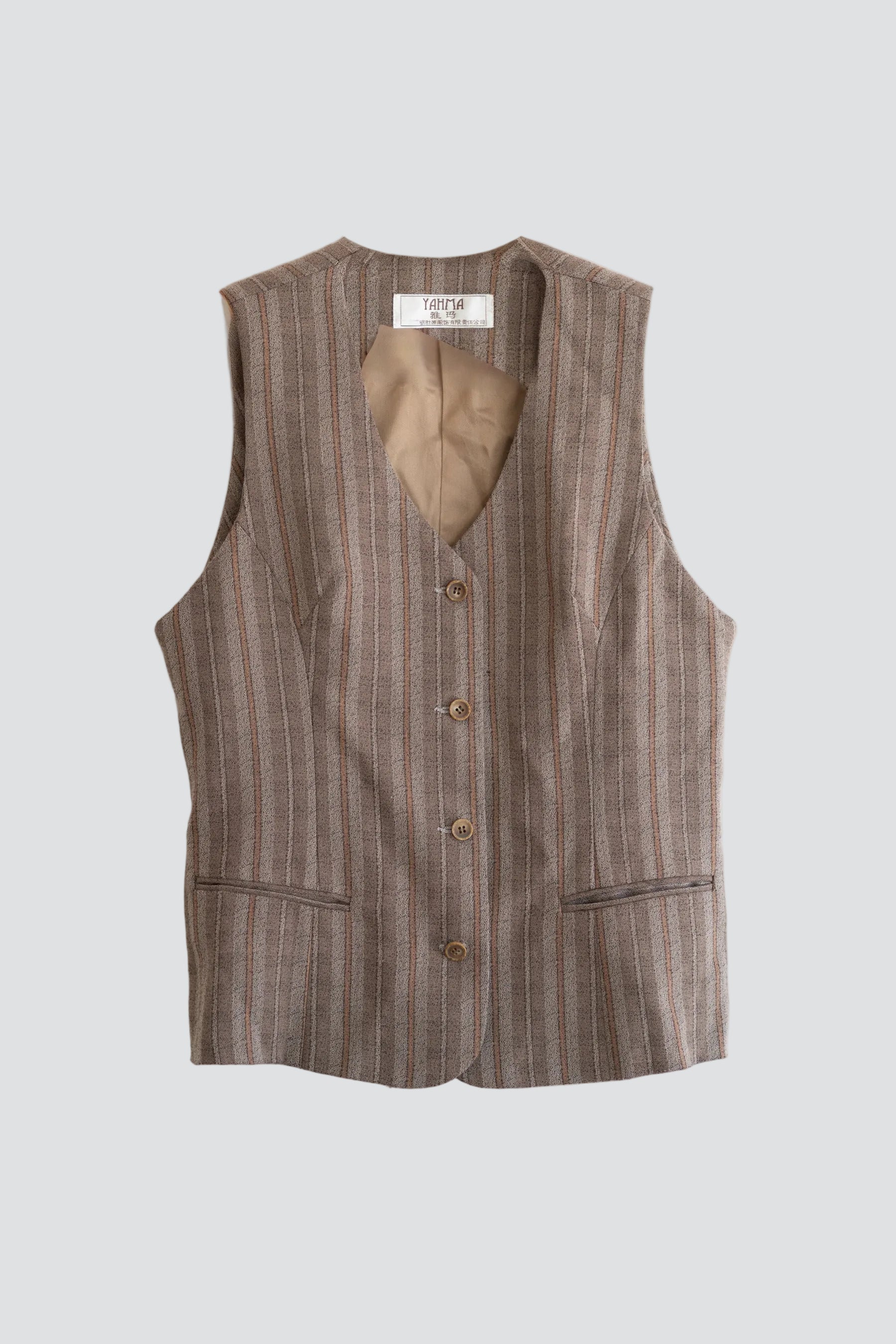 Yahma Striped Vest