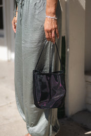 Black Mesh Vancouver Bag