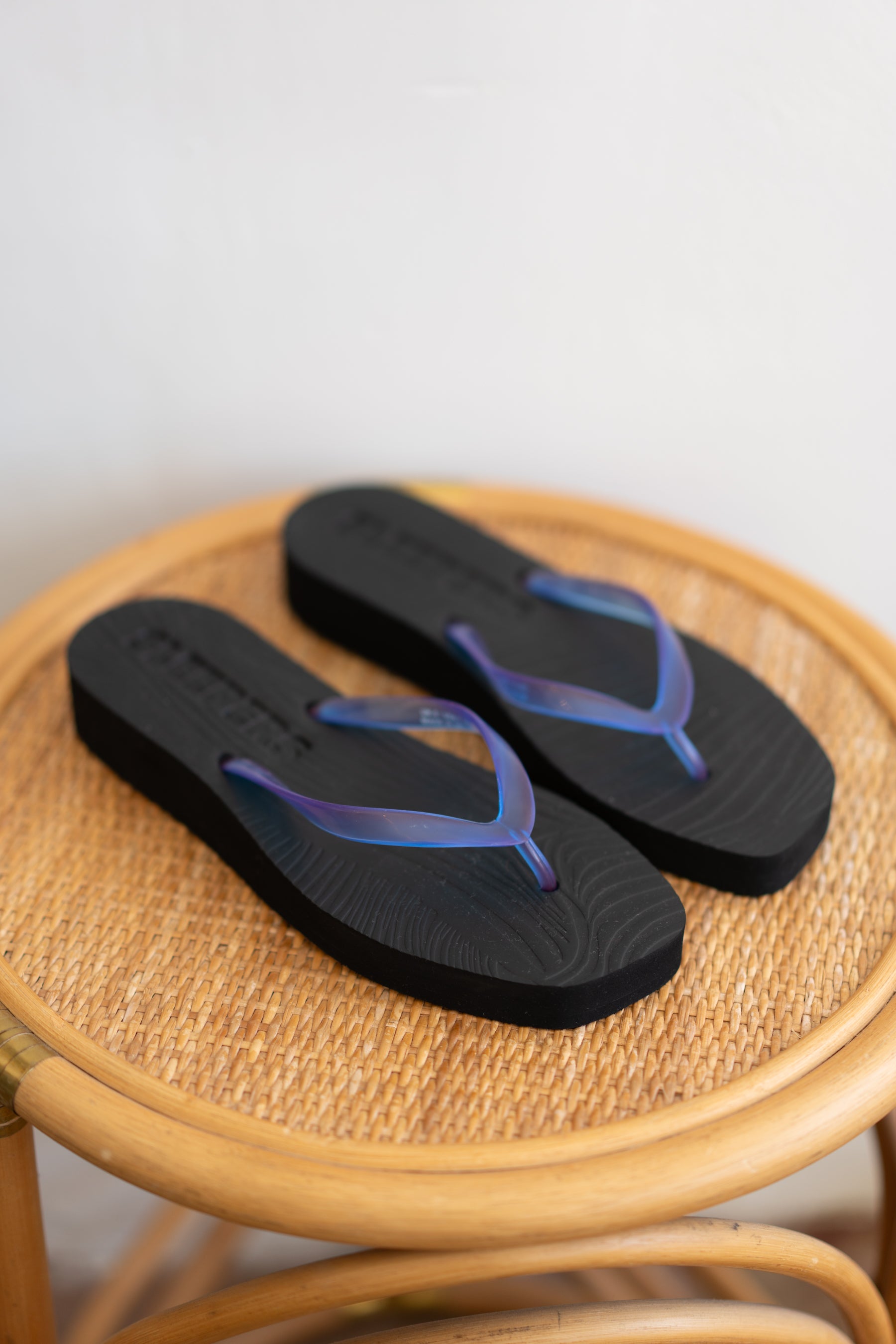 Luminous Tapered Platform Flip Flops