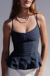 Midnight Saskia Tank
