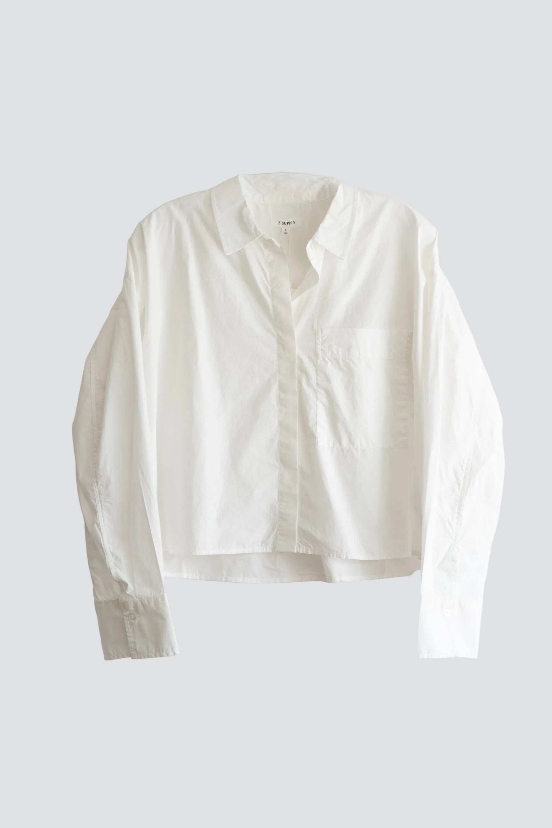 White Favorite Button Up Top