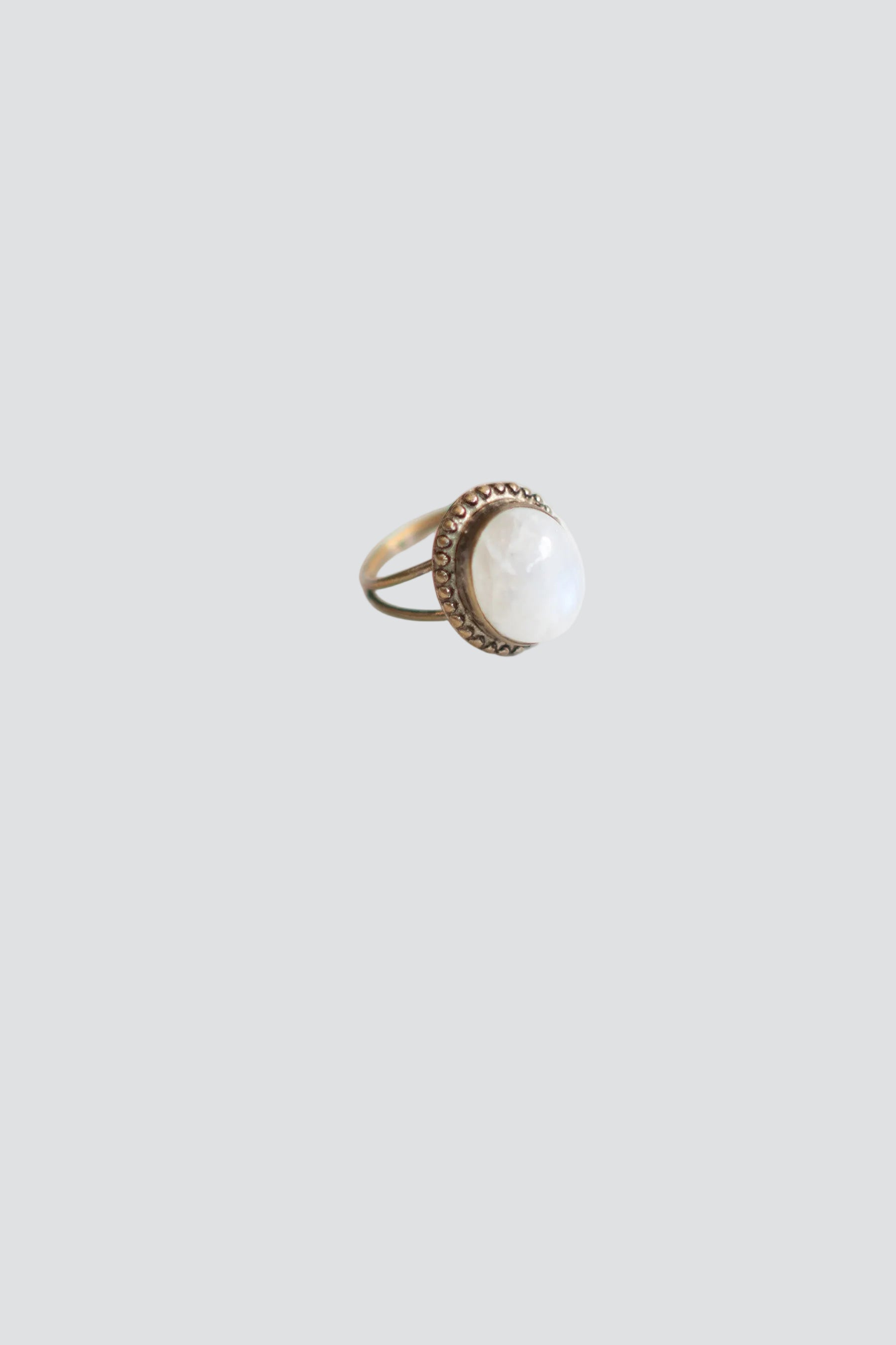 Bronze Moonstone Ring