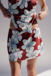 Floral Waikiki Skirt
