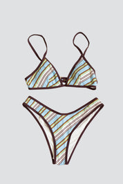 Frankie Stripe Bralette Top