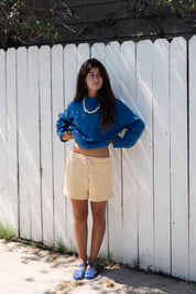Butter Stripe Eco Terry Short