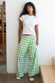 Green Terry Upcycled Pant