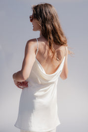 Cream Satin Eden Set
