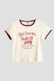 Great Smokey Mountains Ringer Tee