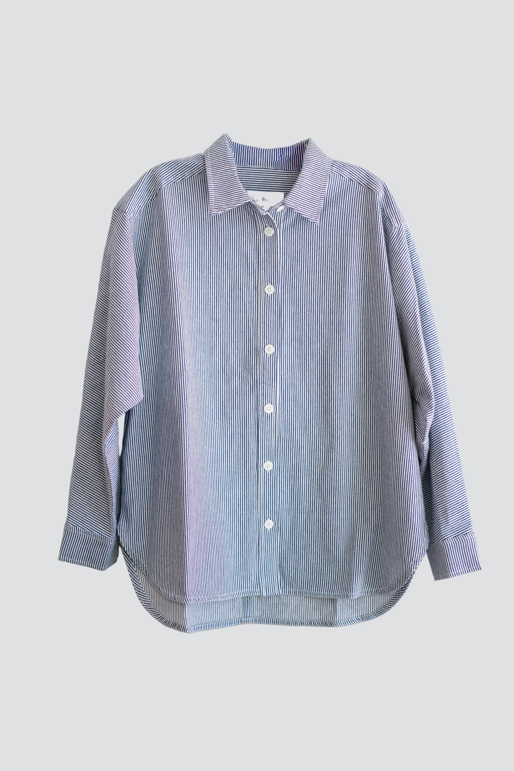 Blue Pinstripe Owen Shirt