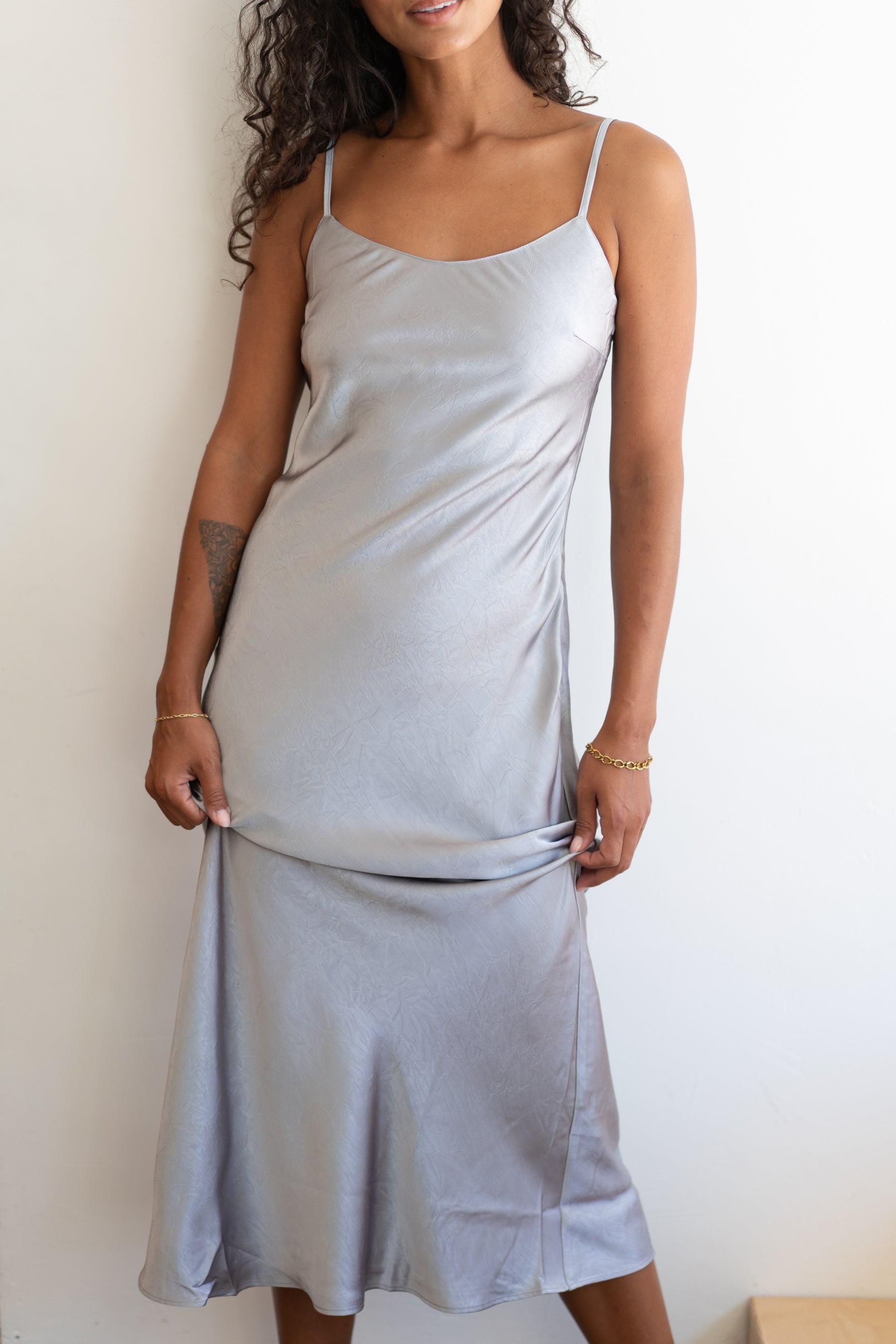 Silver Jasmine Dress