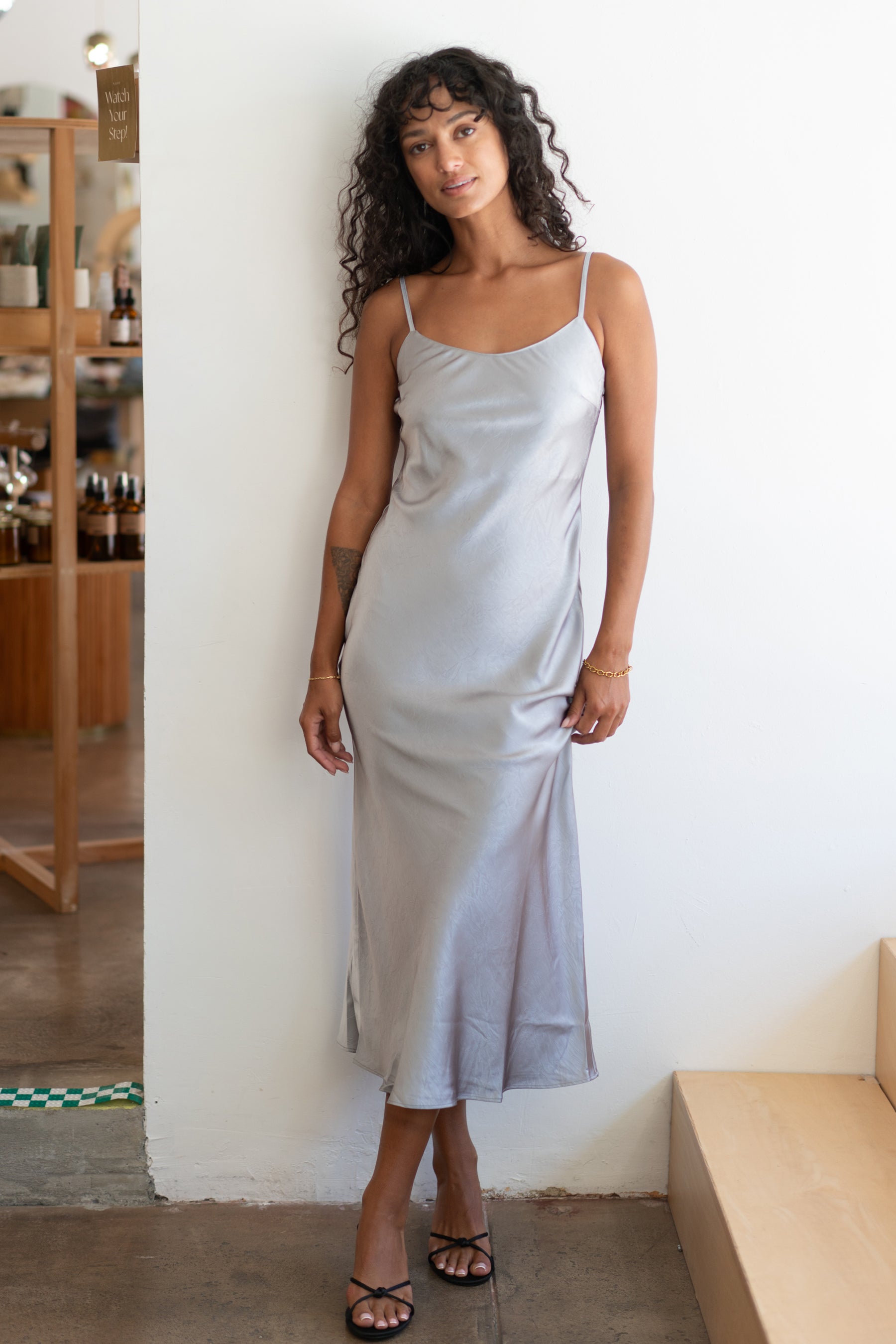 Silver Jasmine Dress