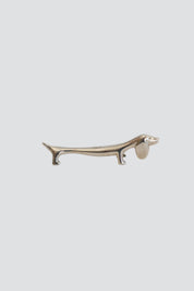Silver Dachshund Knife Rest