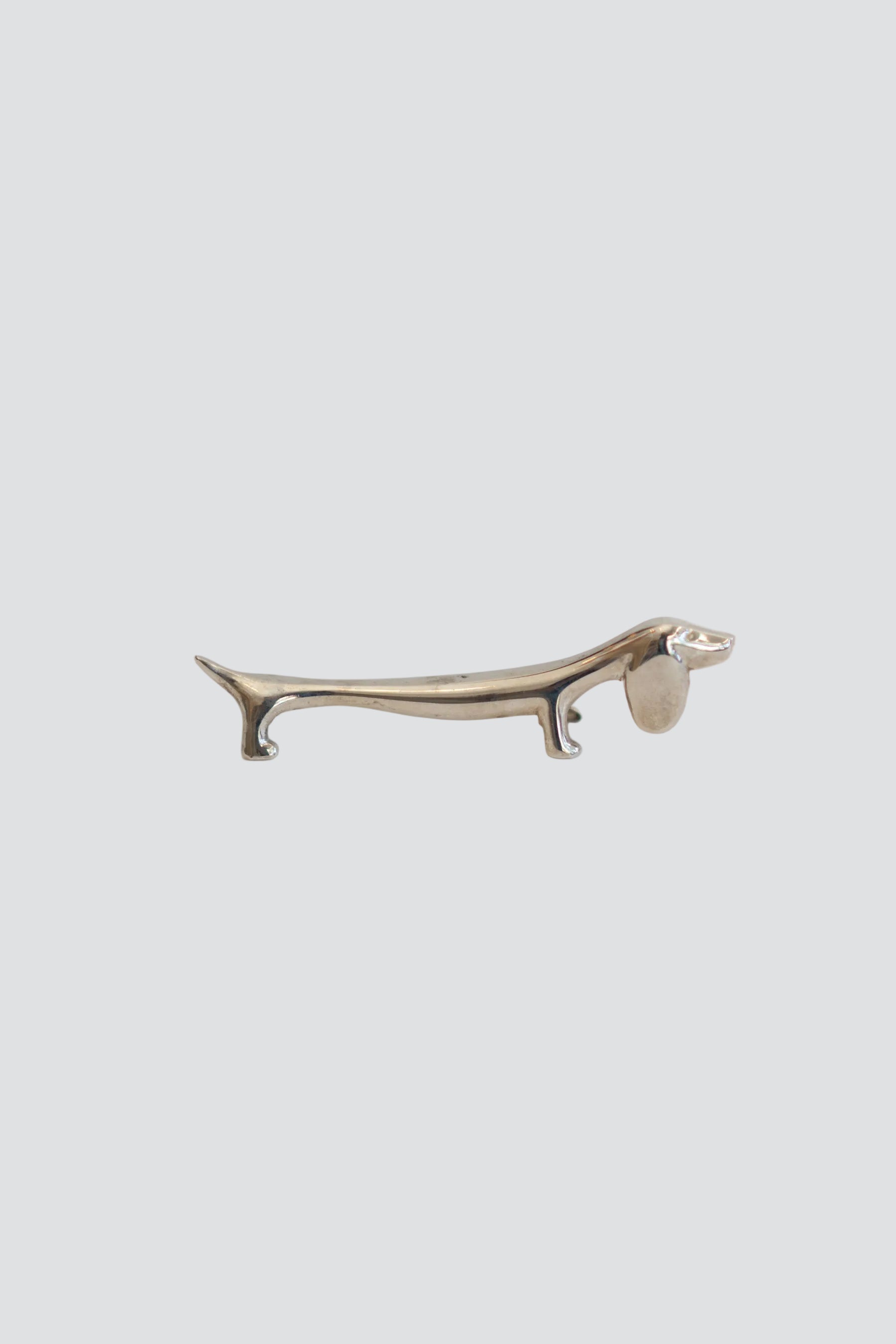 Silver Dachshund Knife Rest