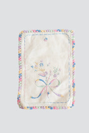 Rainbow Embroidered Linen