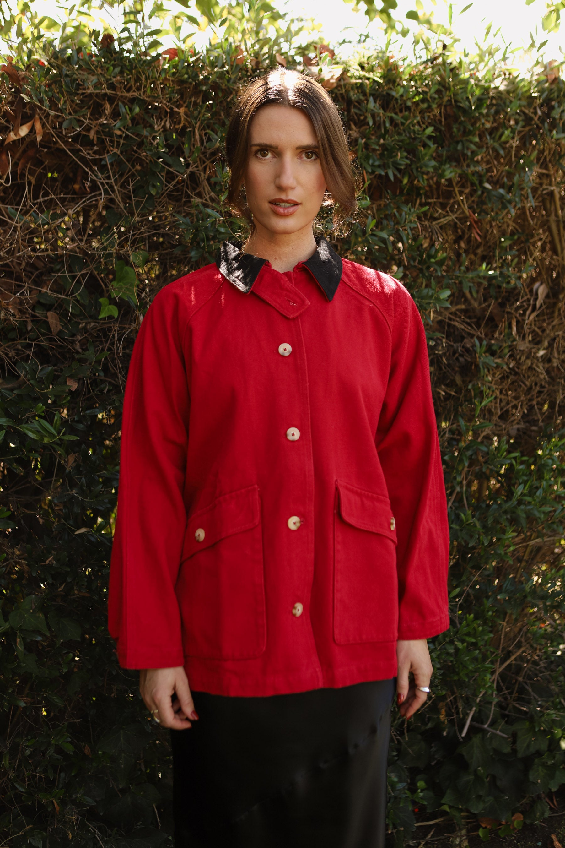 Red Marley Barn Jacket
