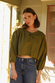 Olive Green Sylvie Jacket