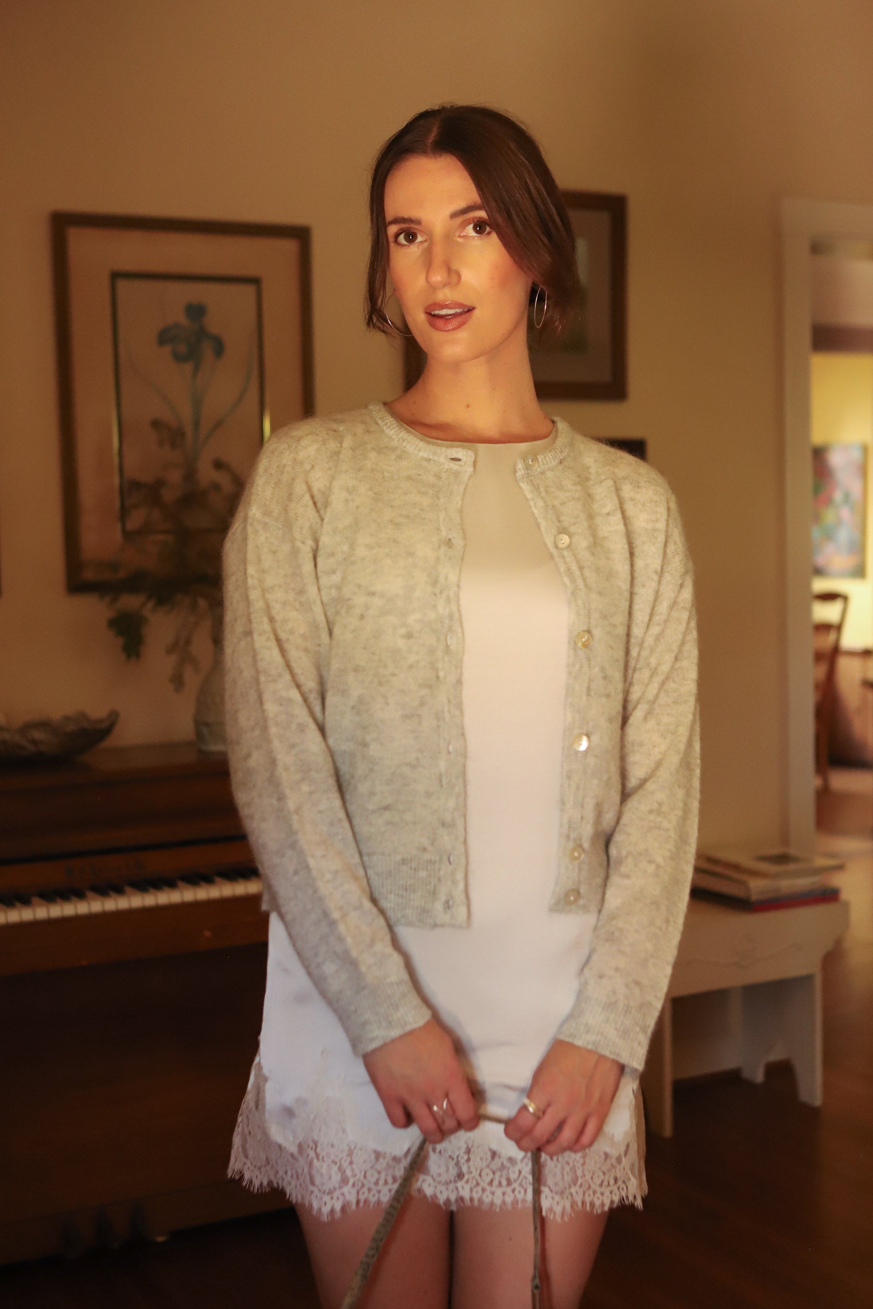 Frosted Pearl Meadow Muse Dress