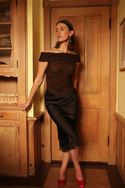 Leopard Mesh Rory Top