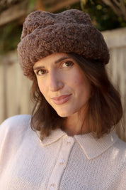 Chocolate Oh So Cozy Fisherman Hat