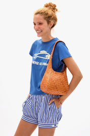 Natural Woven Petite Bando