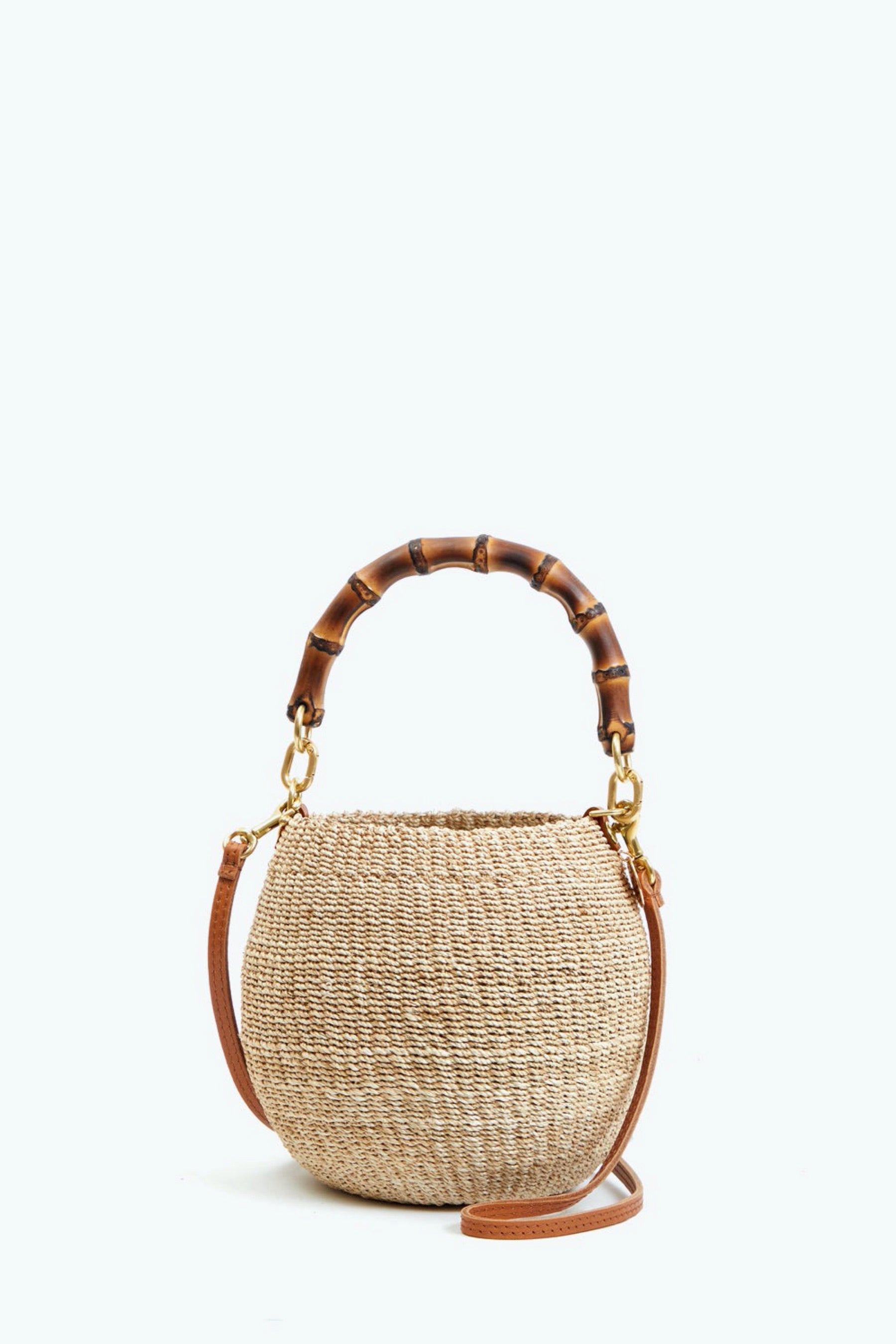 Petit Cream Bamboo Pot De Miel Bag