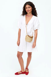 Petit Cream Bamboo Pot De Miel Bag