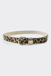Leopard Polished Belt