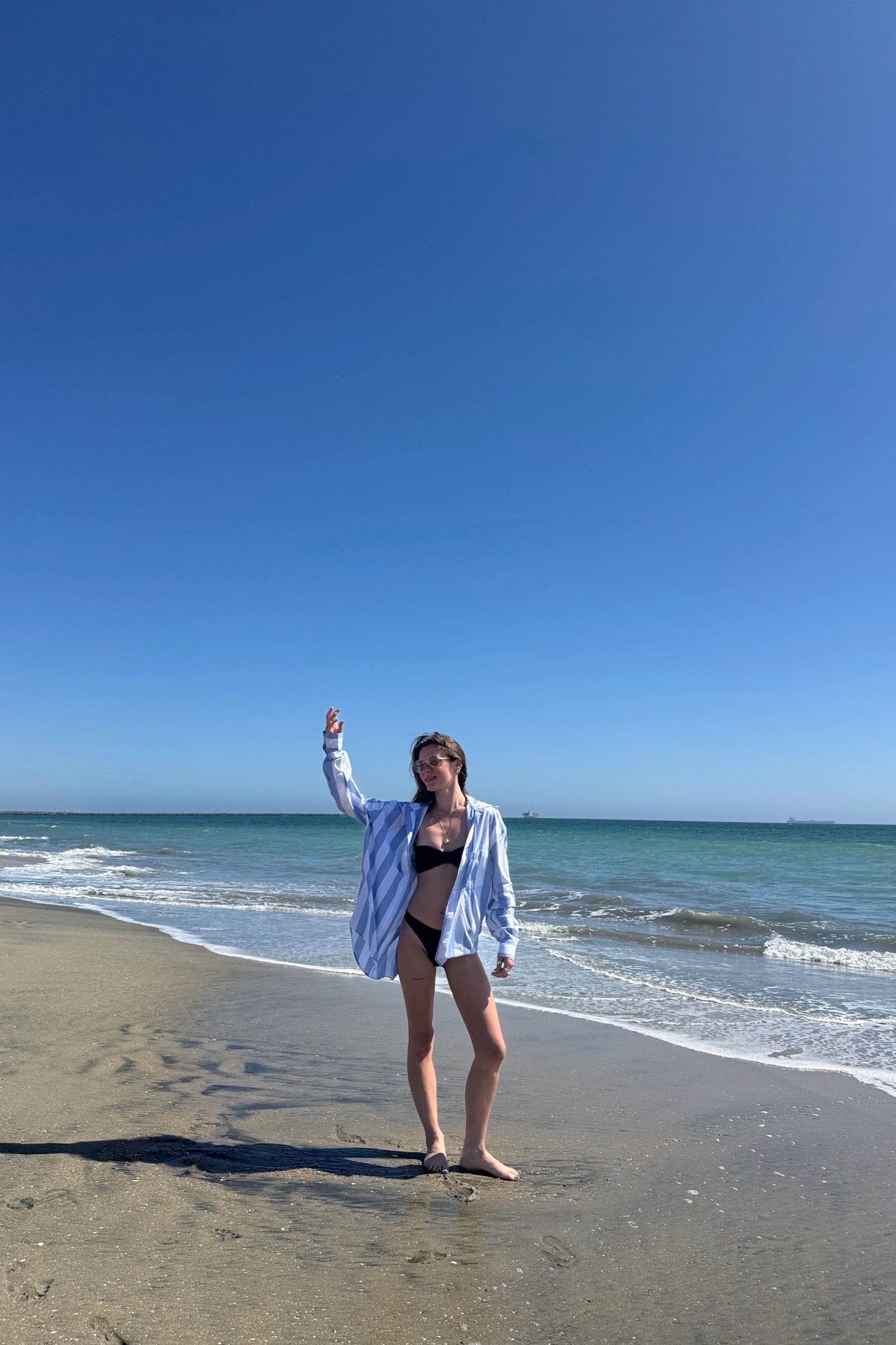 Black Jean Bikini