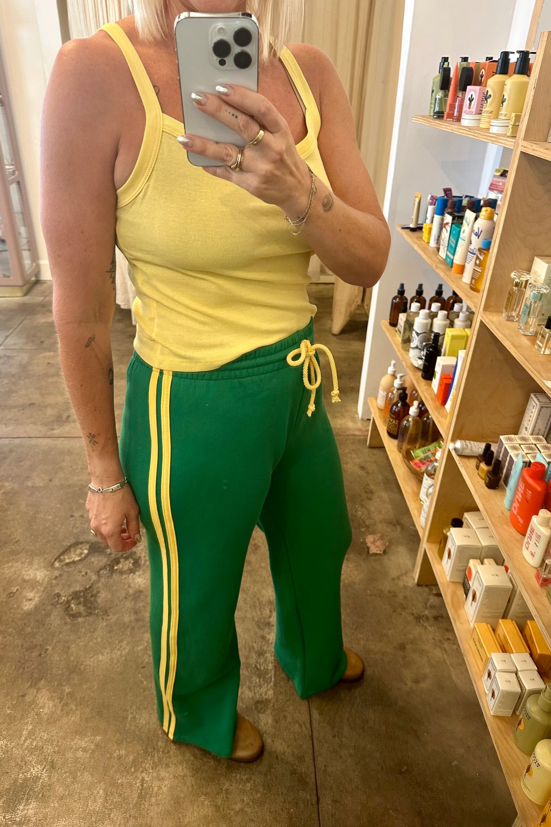 Jade Solid Track Pant