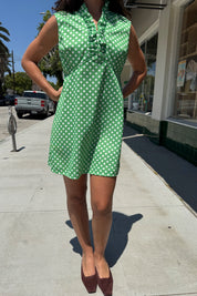 Green Polka Dot Dress