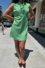 Green Polka Dot Dress