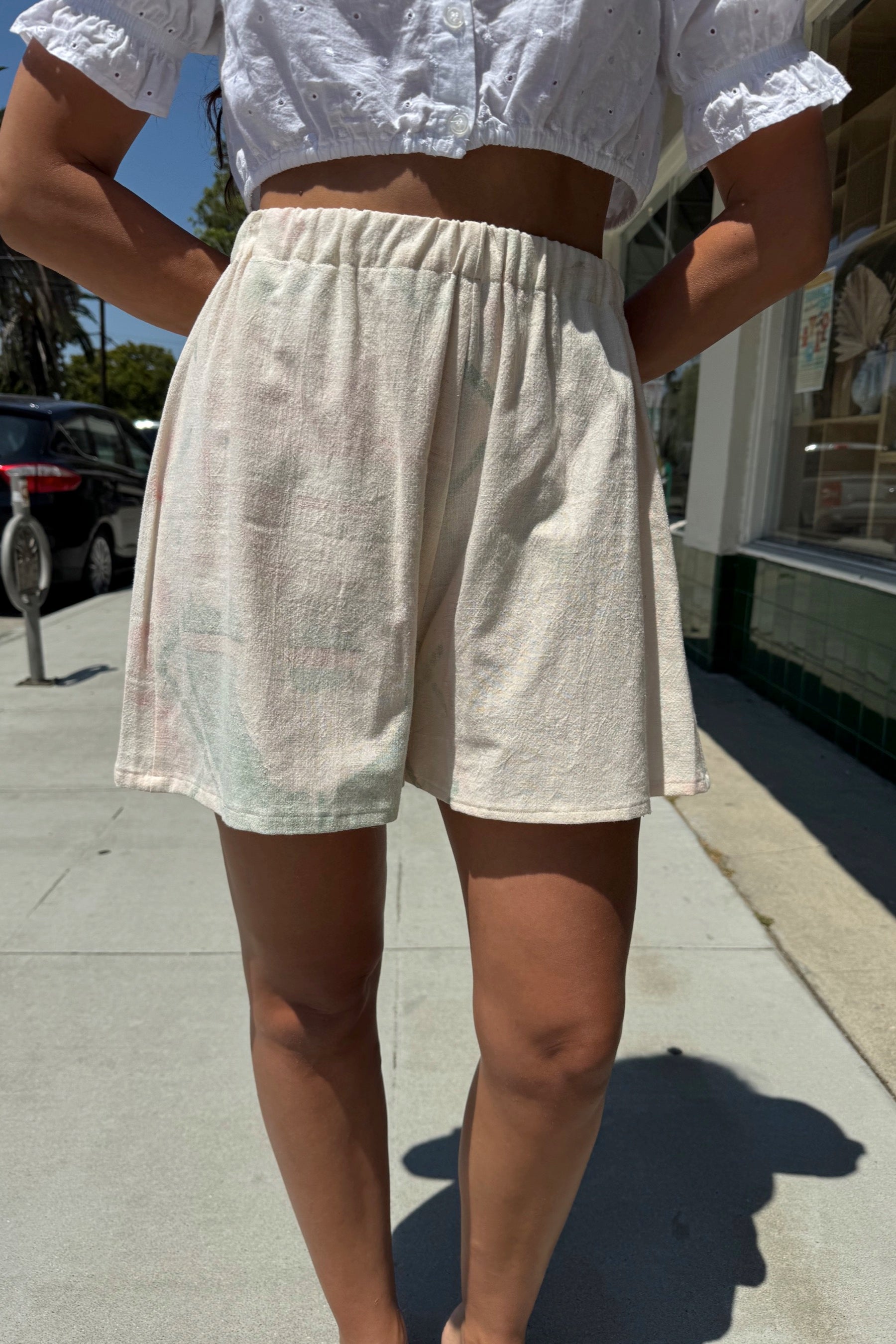 Vintage Flour Sack Shorts