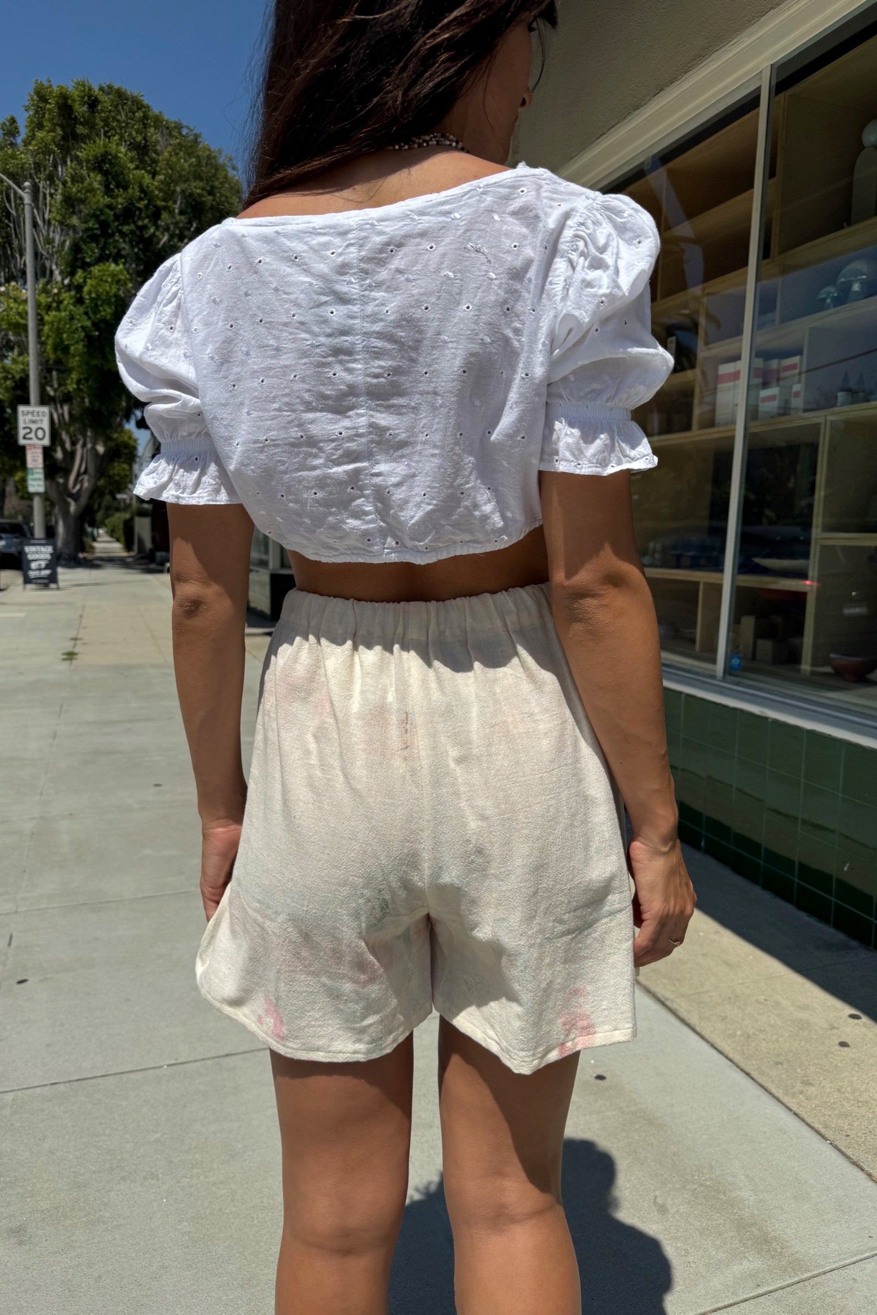 Vintage Flour Sack Shorts