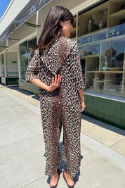 Leopard Tassel Jumpsuit