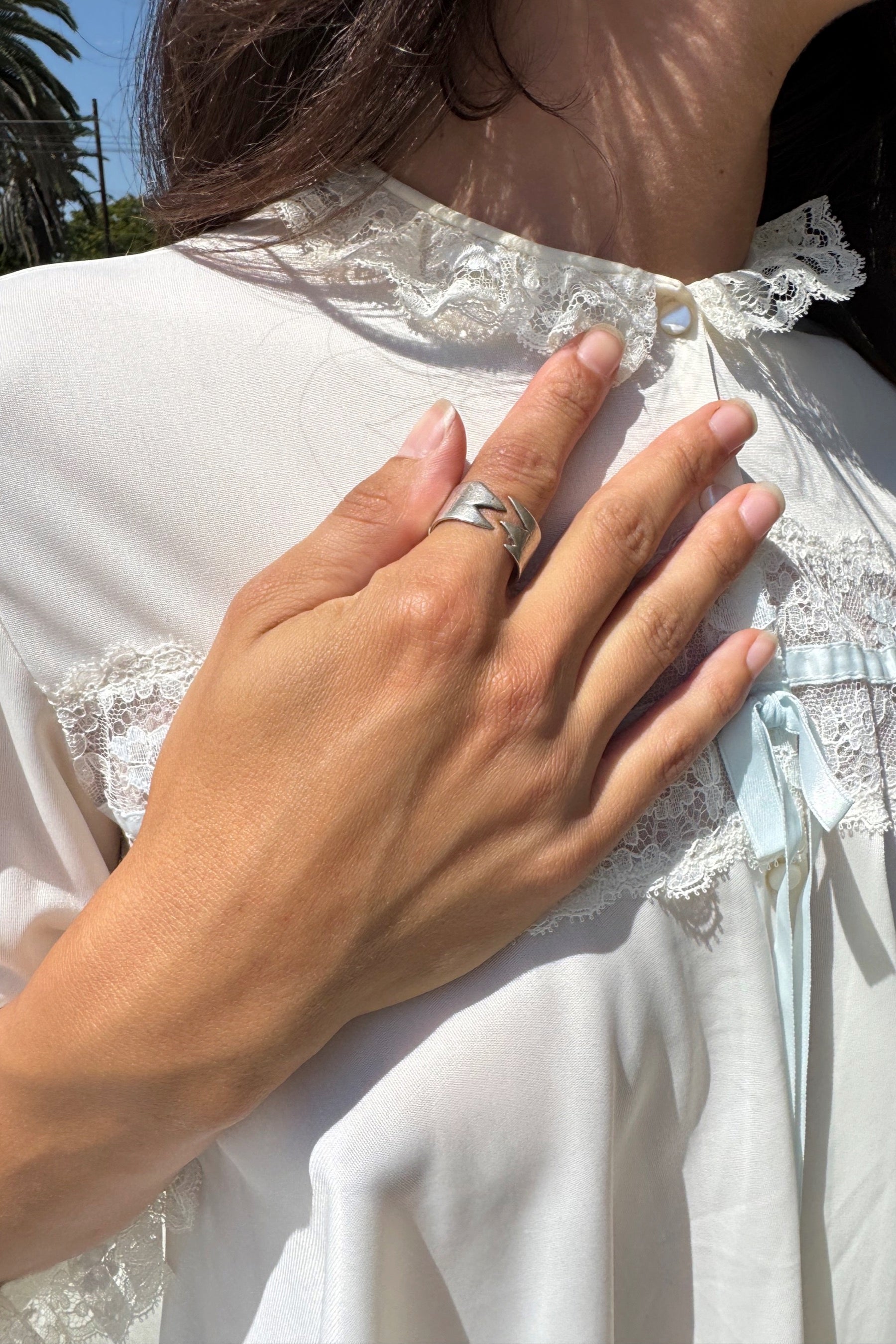 Sterling Zig Zag Ring