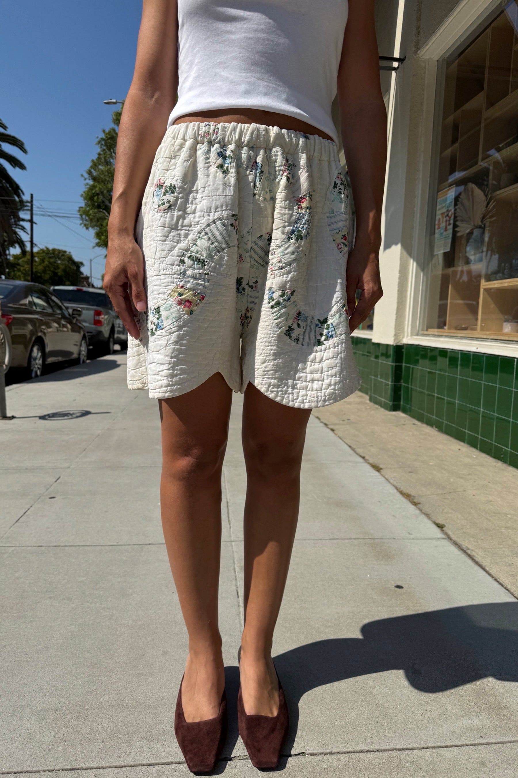 Vintage Quilt Shorts 001