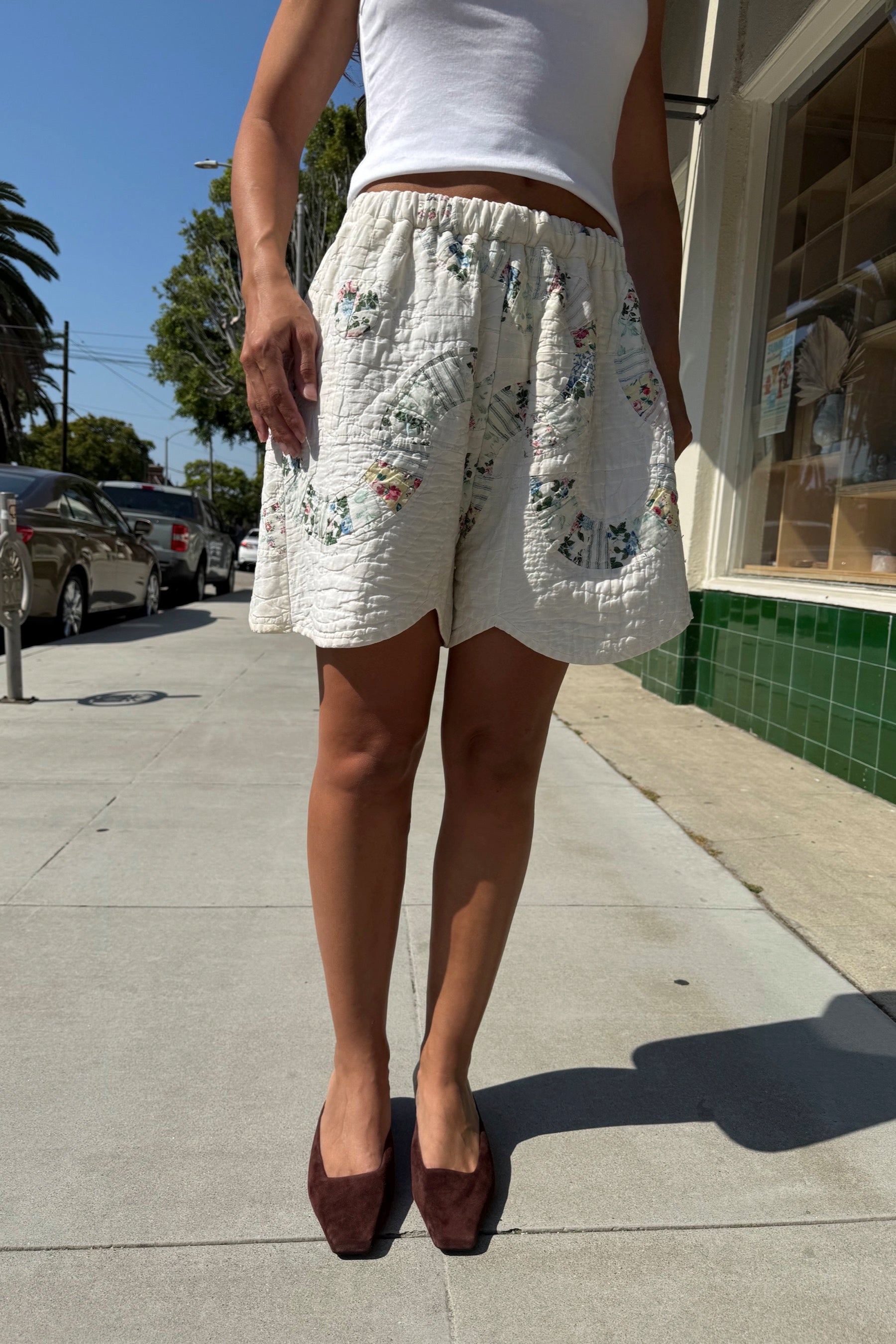 Vintage Quilt Shorts 001