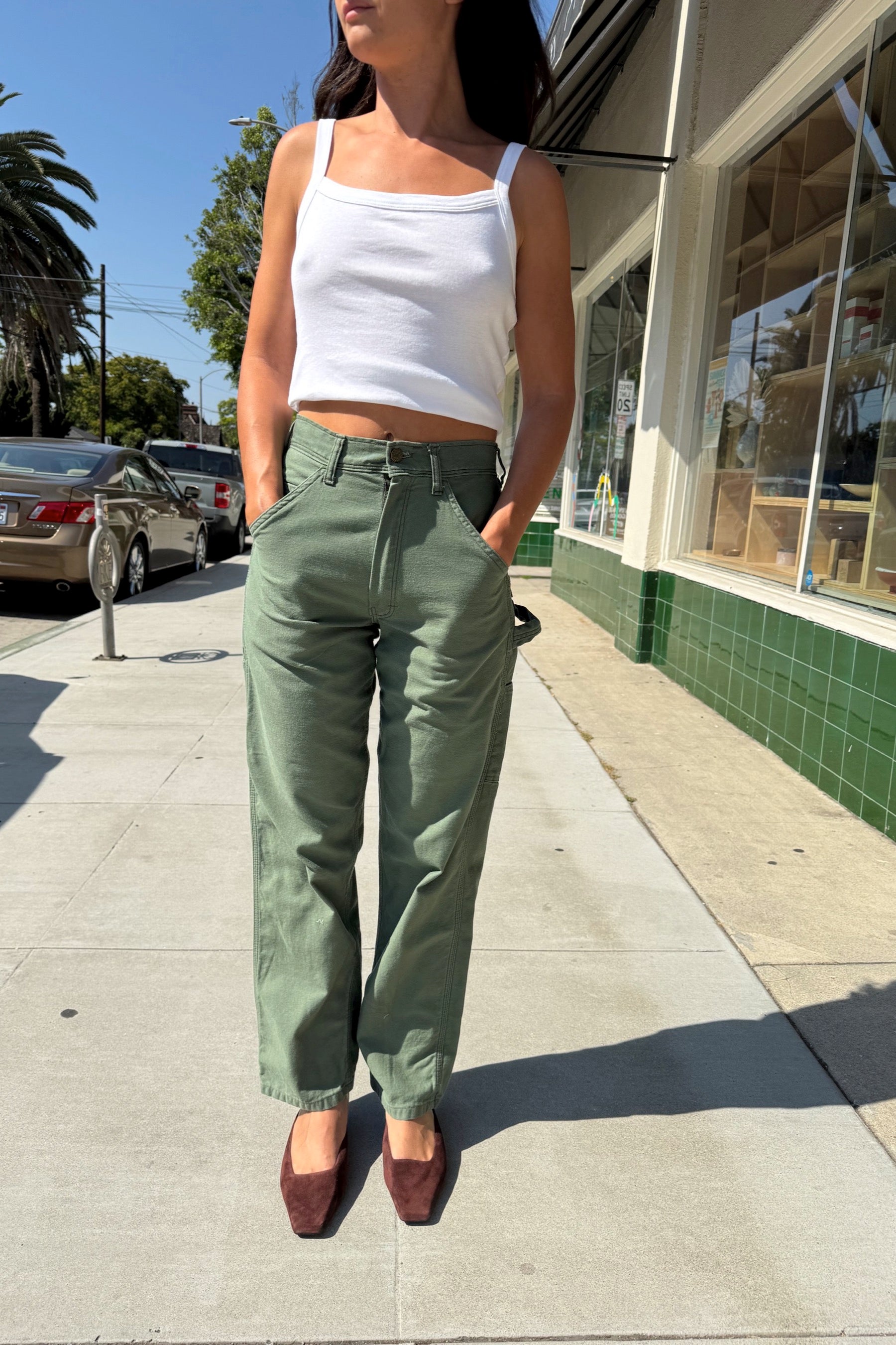 Olive Stan Ray Pants