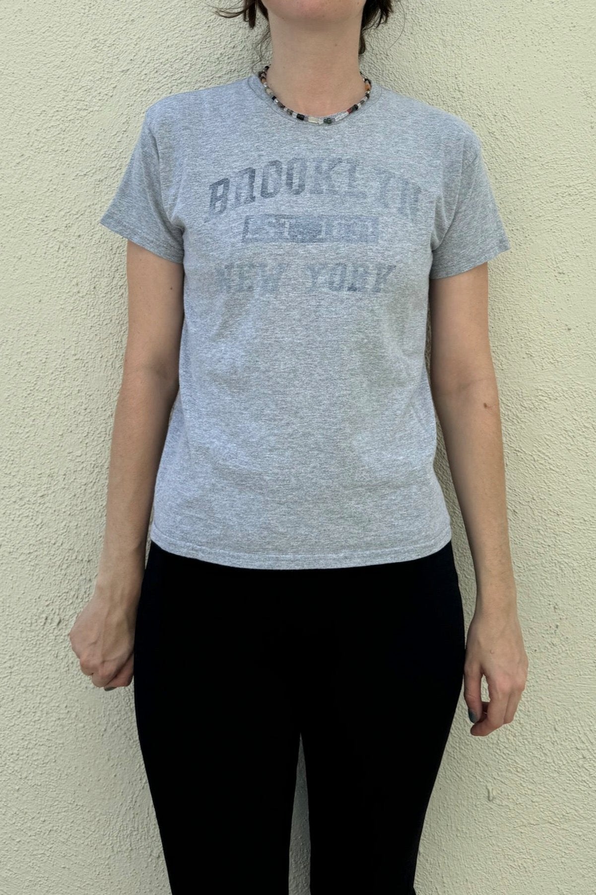 Grey Brooklyn NY Tee