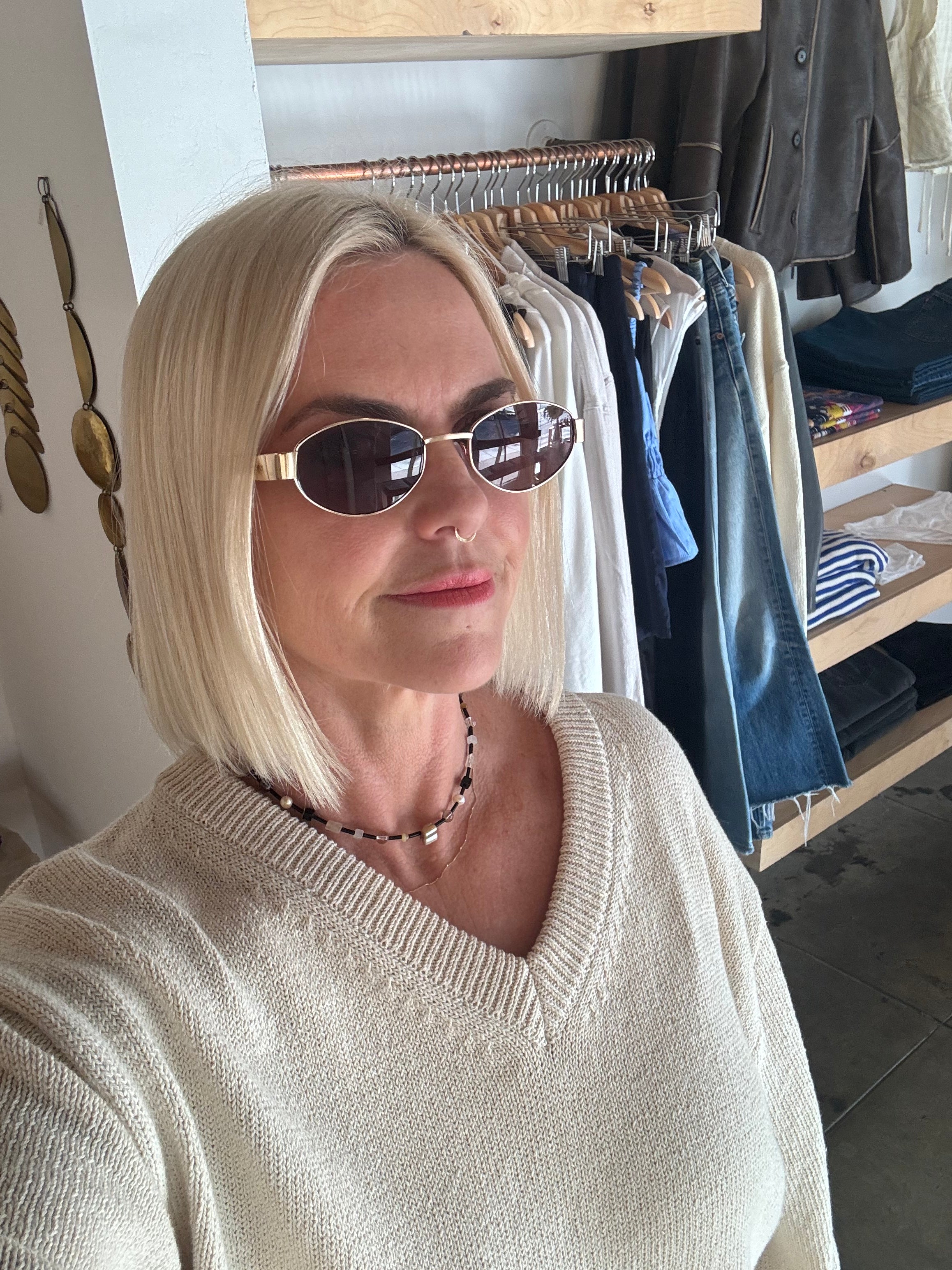 Chestnut Farrah Sunglasses