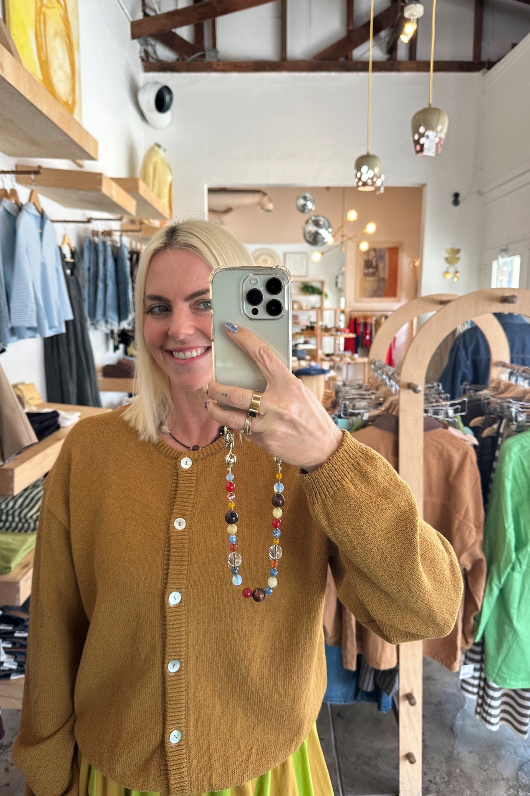 Dijon Leila Cotton Cardigan