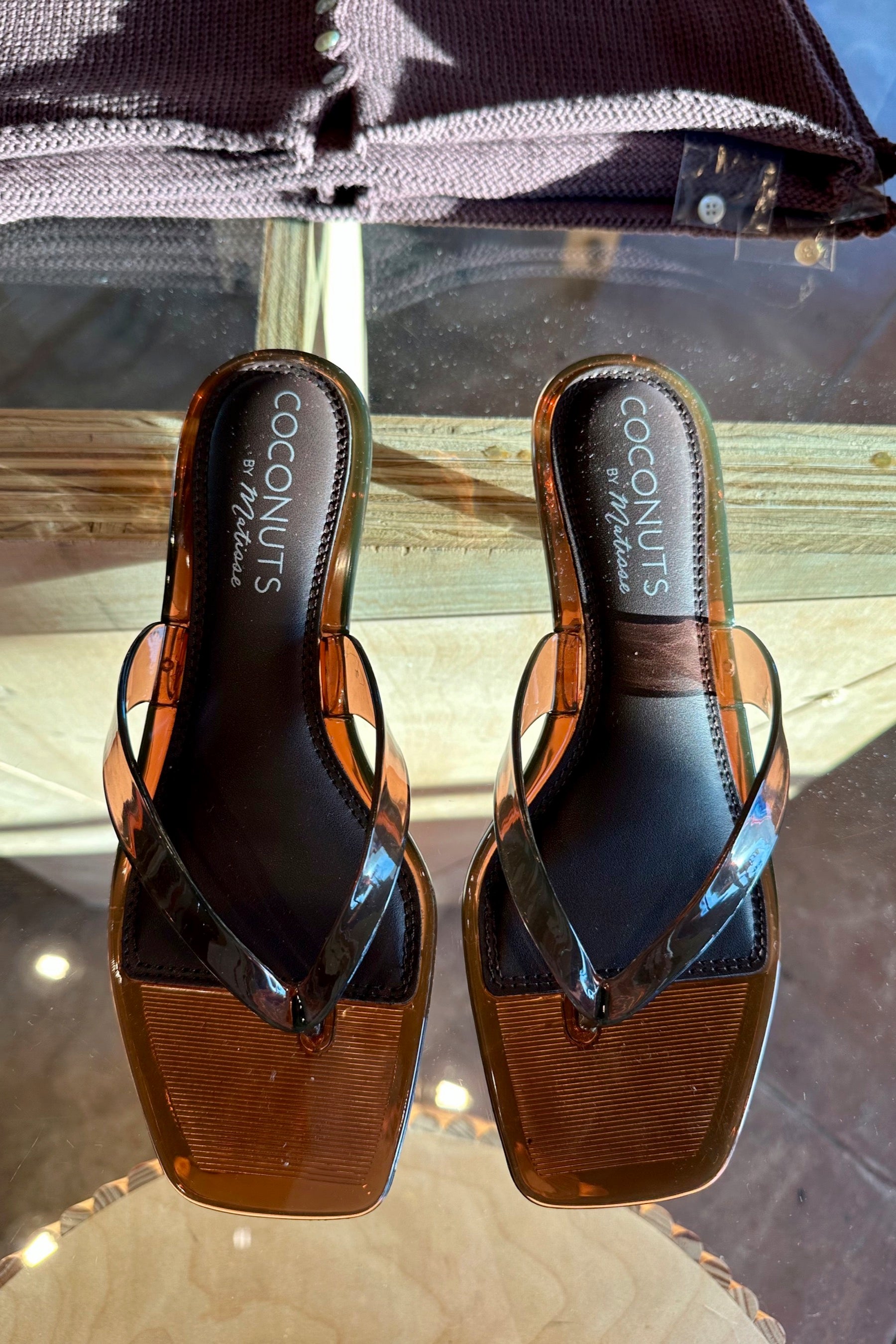 Brown Margo Jelly Sandal