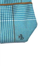 Blue Houndstooth RL Bag