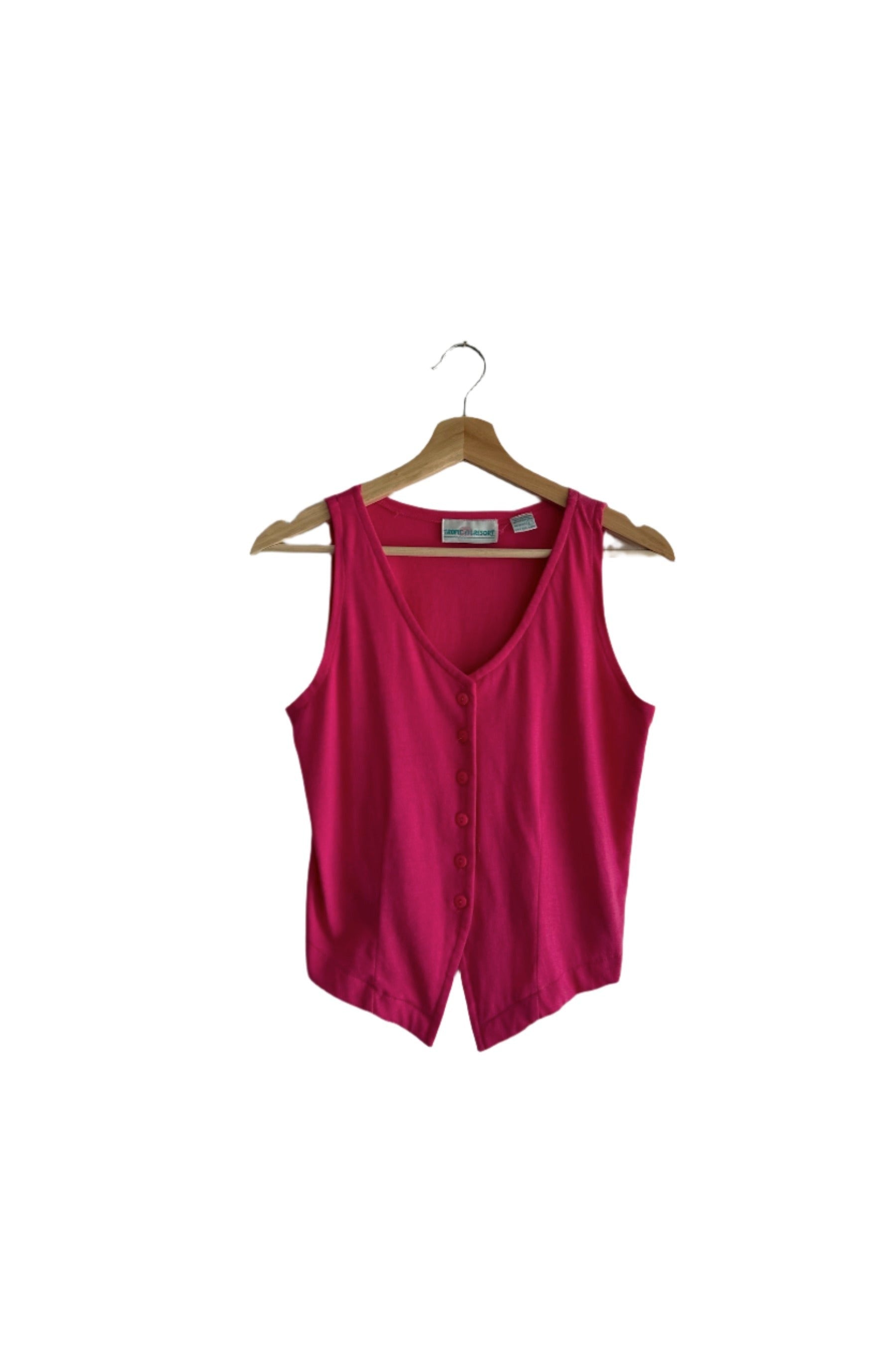 Pink Tropical Resort Tank